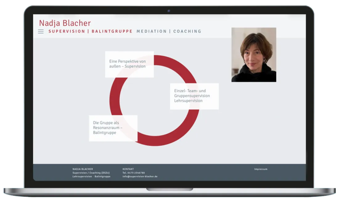 webdesign supervision startseite